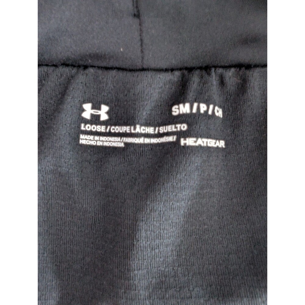 Under Armour Loose Fit Heatgear Running Shorts Black Womens Size Small Athletic - Picture 8 of 9